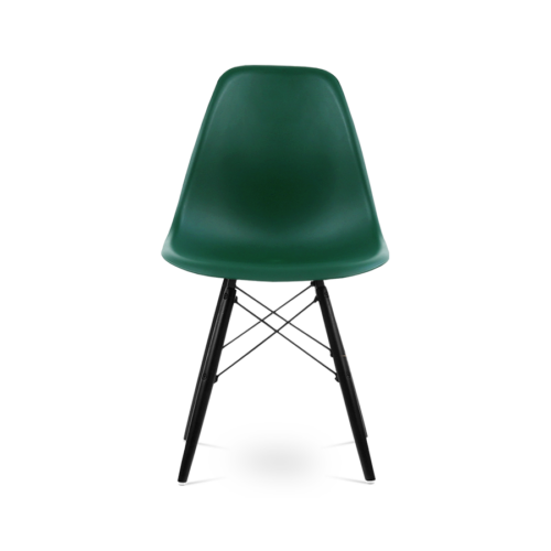 designer-plastic-dining-side-chair-black-dark-green-f