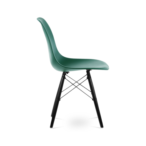 designer-plastic-dining-side-chair-black-dark-green-s